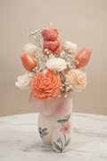 Handmade Soy  Flower Candle