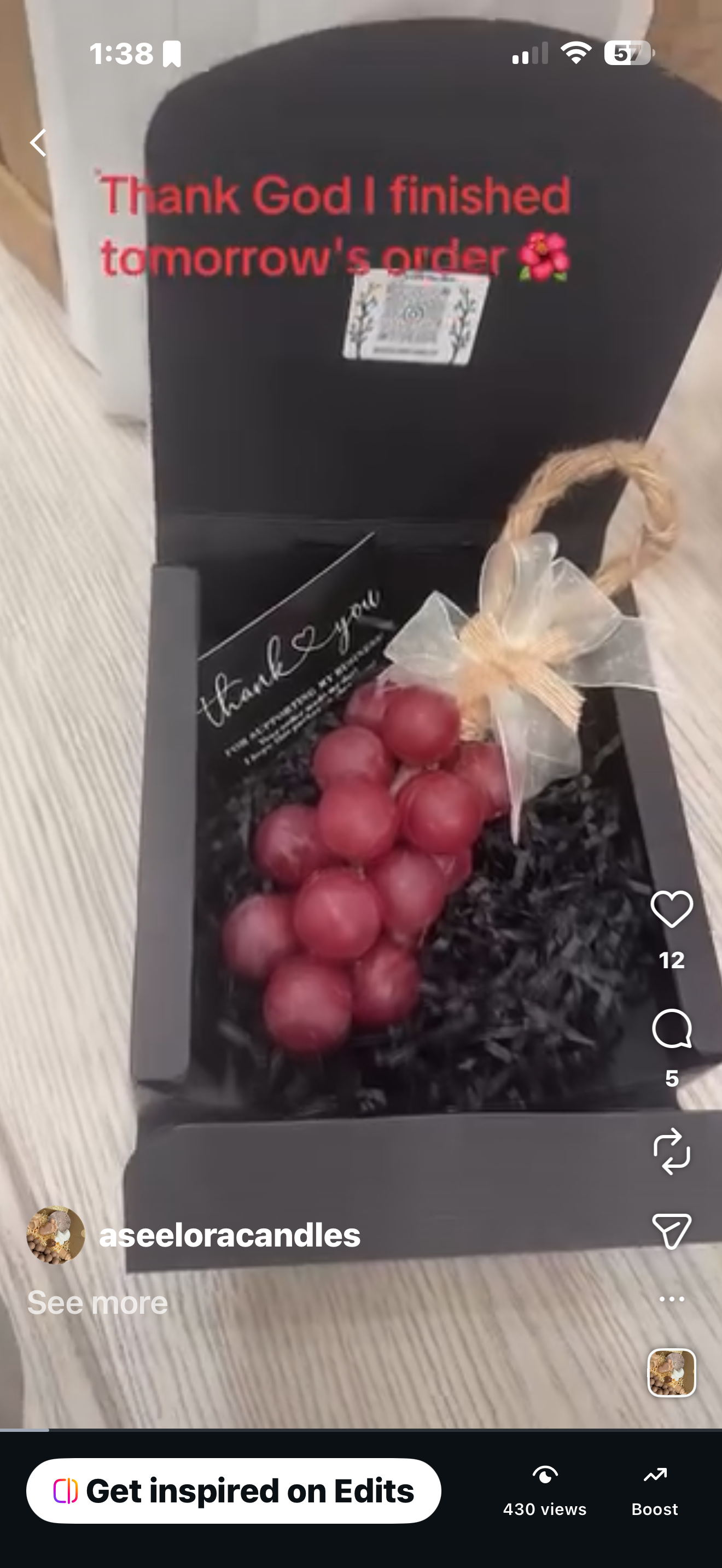 Handmade Grape Soap