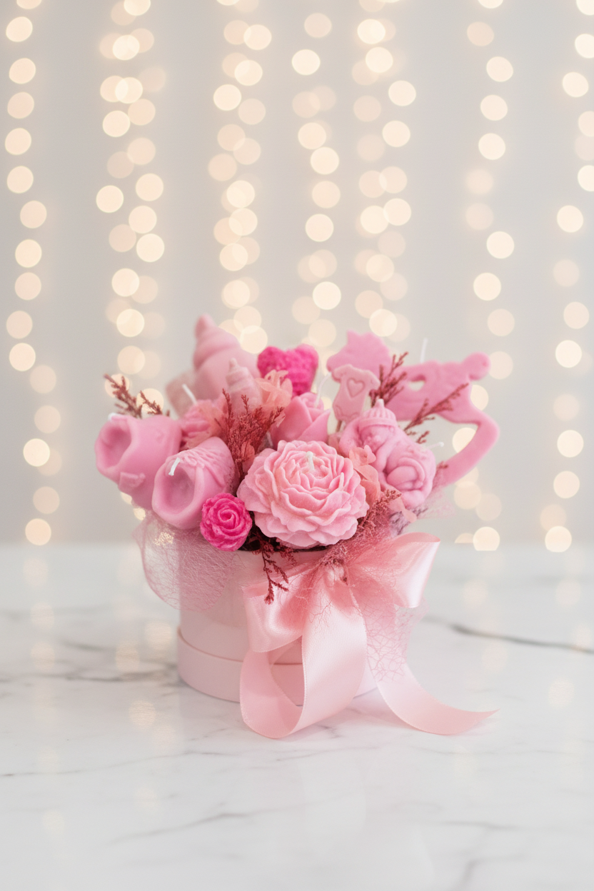 Handmade Soy Candles - Baby Gift