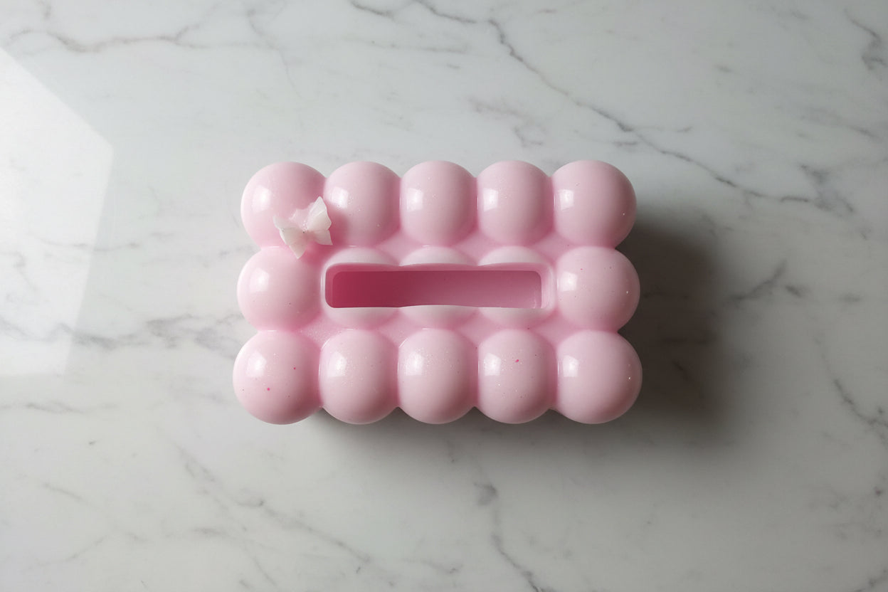 Handcrafted Resin - Tissue Box