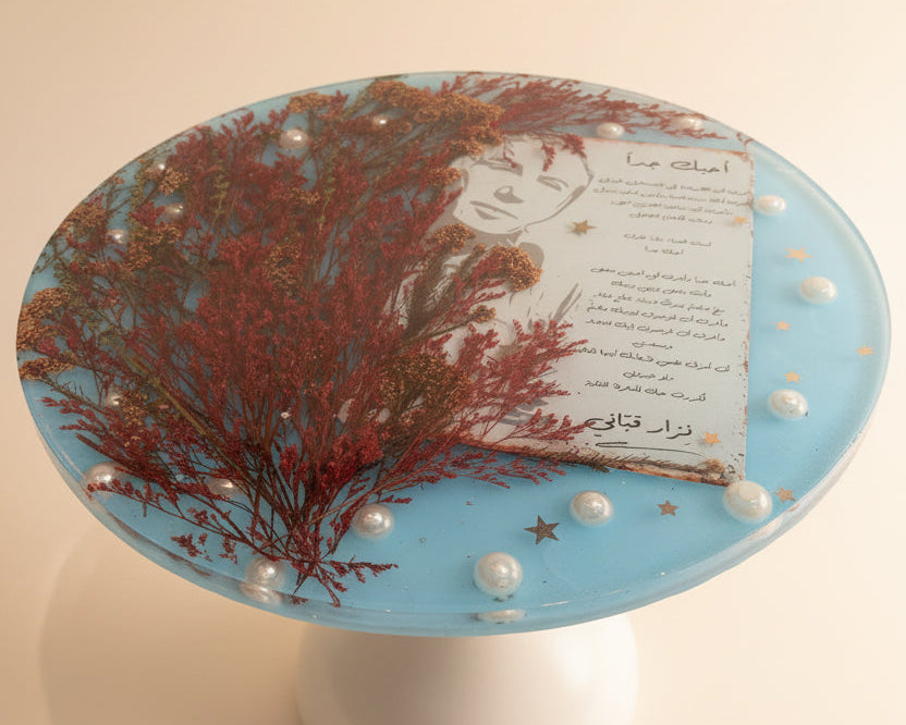 Handcrafted Resin Table