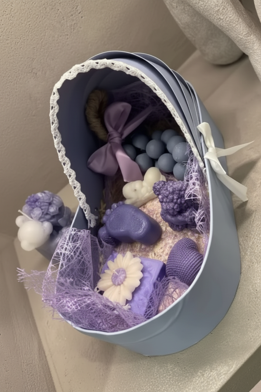 Handmade candles Gift box