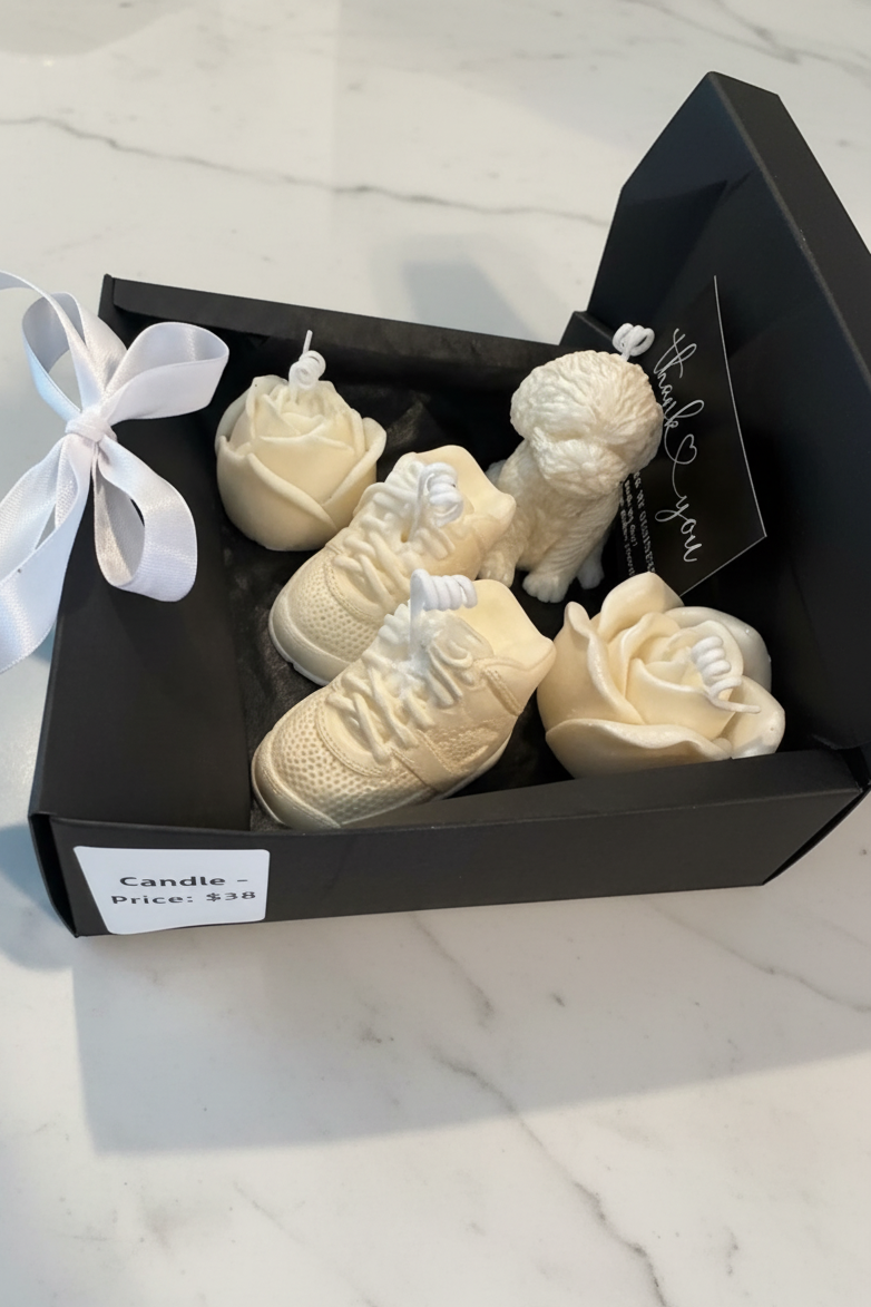 Handmade candles Gift box
