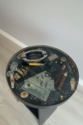 Handmade Resin Cigar Table